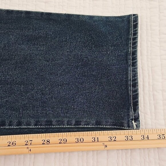 True Religion Ricky Jeans Men's 36x34 Med Wash Relaxed Straight Leg NEW NWT - Picture 6 of 16